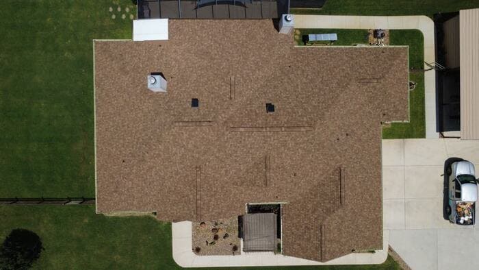 FHR roofing completed project
